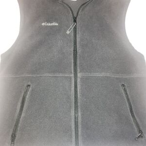 Columbia Gray Fleece Vest